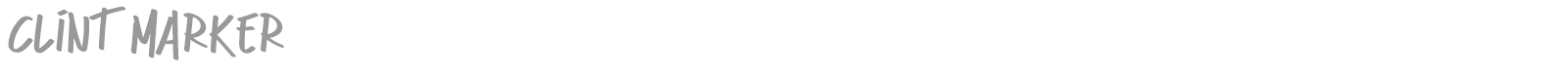 Clint Marker font preview